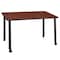Regency Desk Shells, 24 D X 29 H, 60 W X Wood, Metal, Cherry MDCL6024CHBK - alternate 6